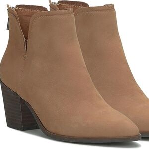 Lucky Brand Womens Beylon Brown Bootie Buttery Leather size 9.5